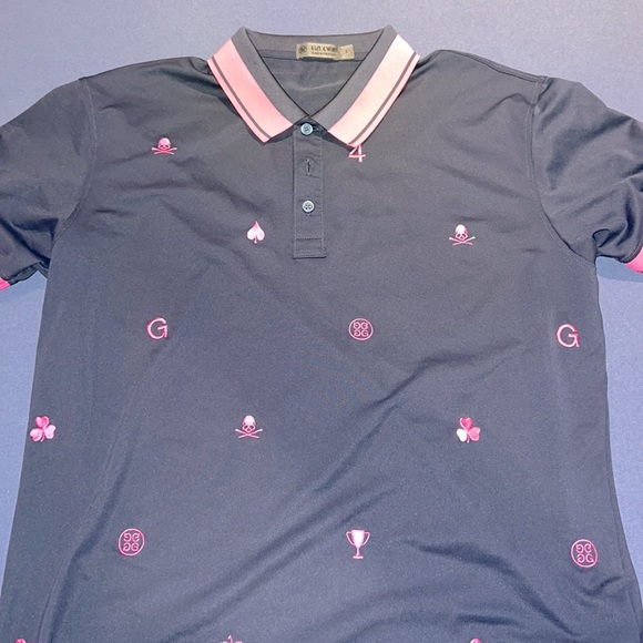 G/FORE | Shirts | Mens Gfore Size Large Navy And Pink Color Golf Polo ...